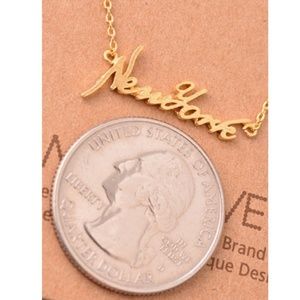 Jewelry - New York Name Necklace Jewelry - New York Name Necklace